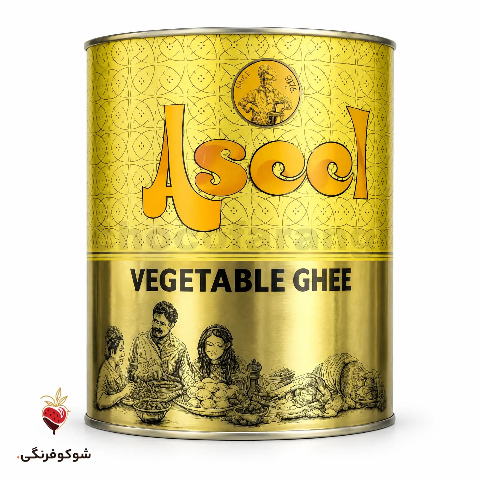 روغن جامد اصیل 4 لیتر — شوکوفرنگی