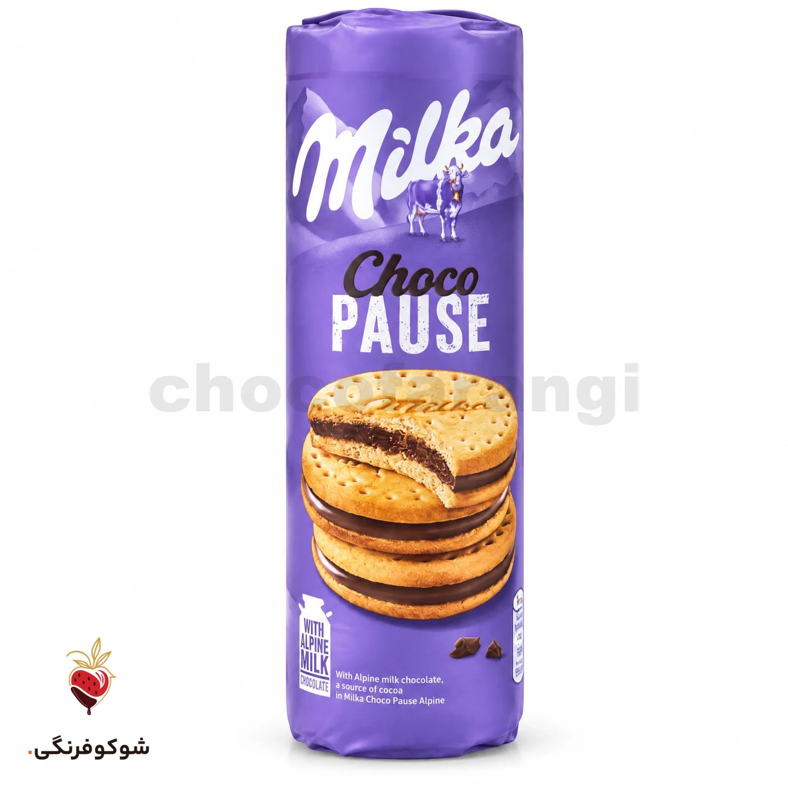 بیسکویت میلکا چاکو پاوزه ۲۶۰ گرمی — شوکوفرنگی