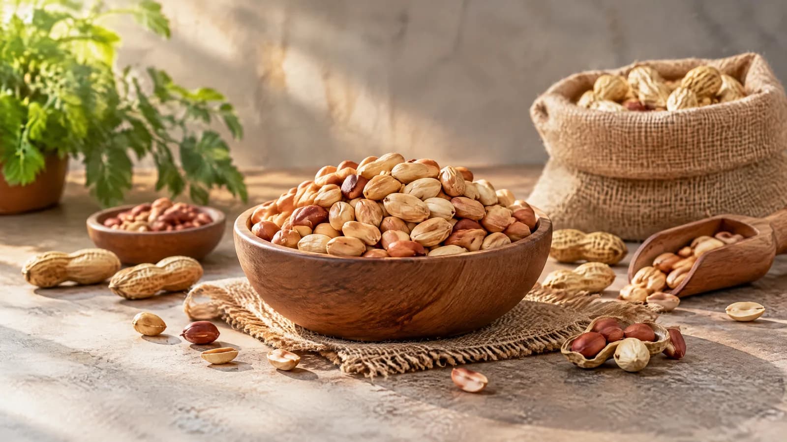 بادام‌زمینی — شوکوفرنگی