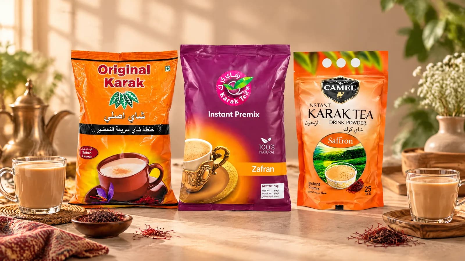 چای کرک زعفرانی — شوکوفرنگی