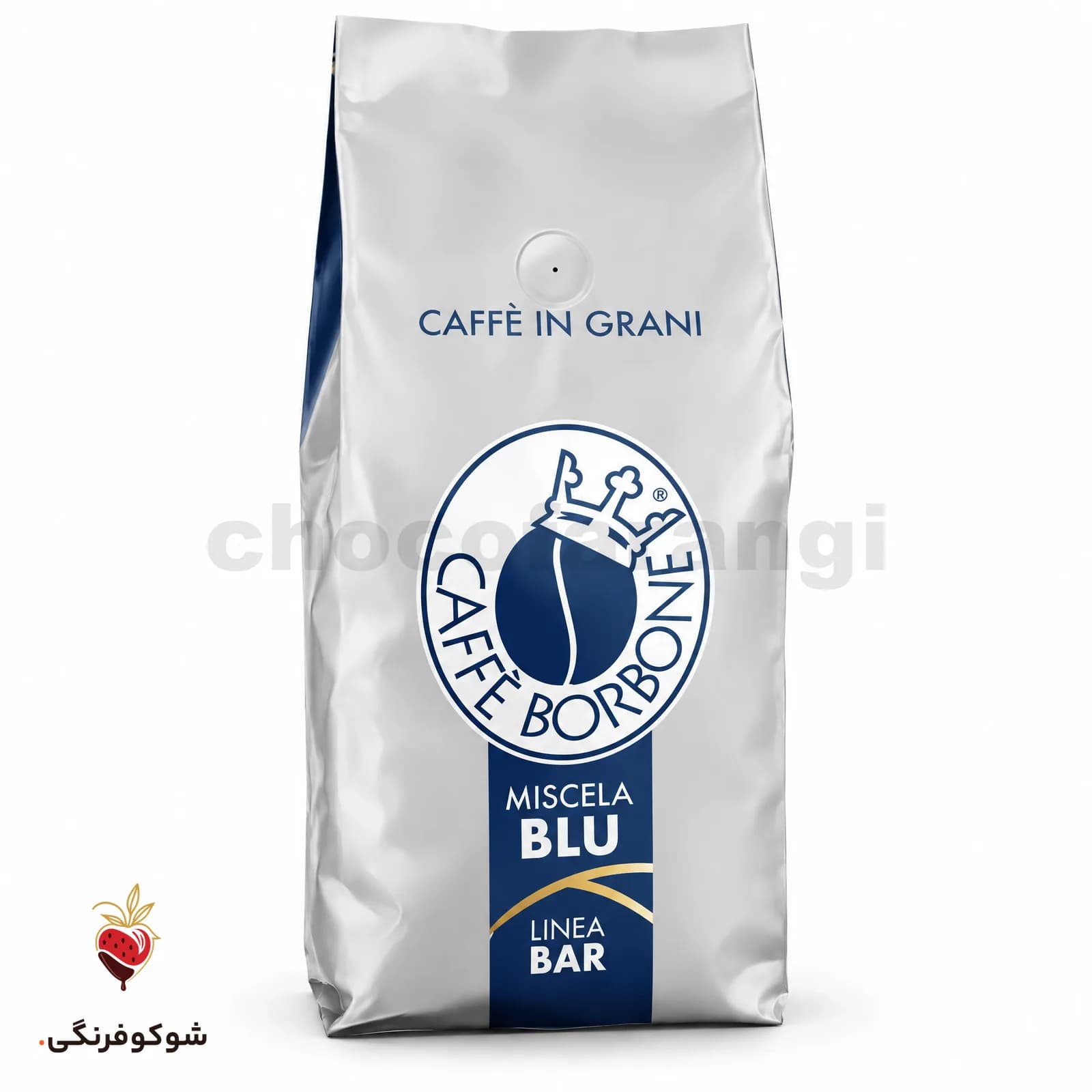 دانه قهوه بوربون میشلا بلو -بوربن آبی (30%عربیکا-70%روبوستا) 1 کیلویی — شوکوفرنگی