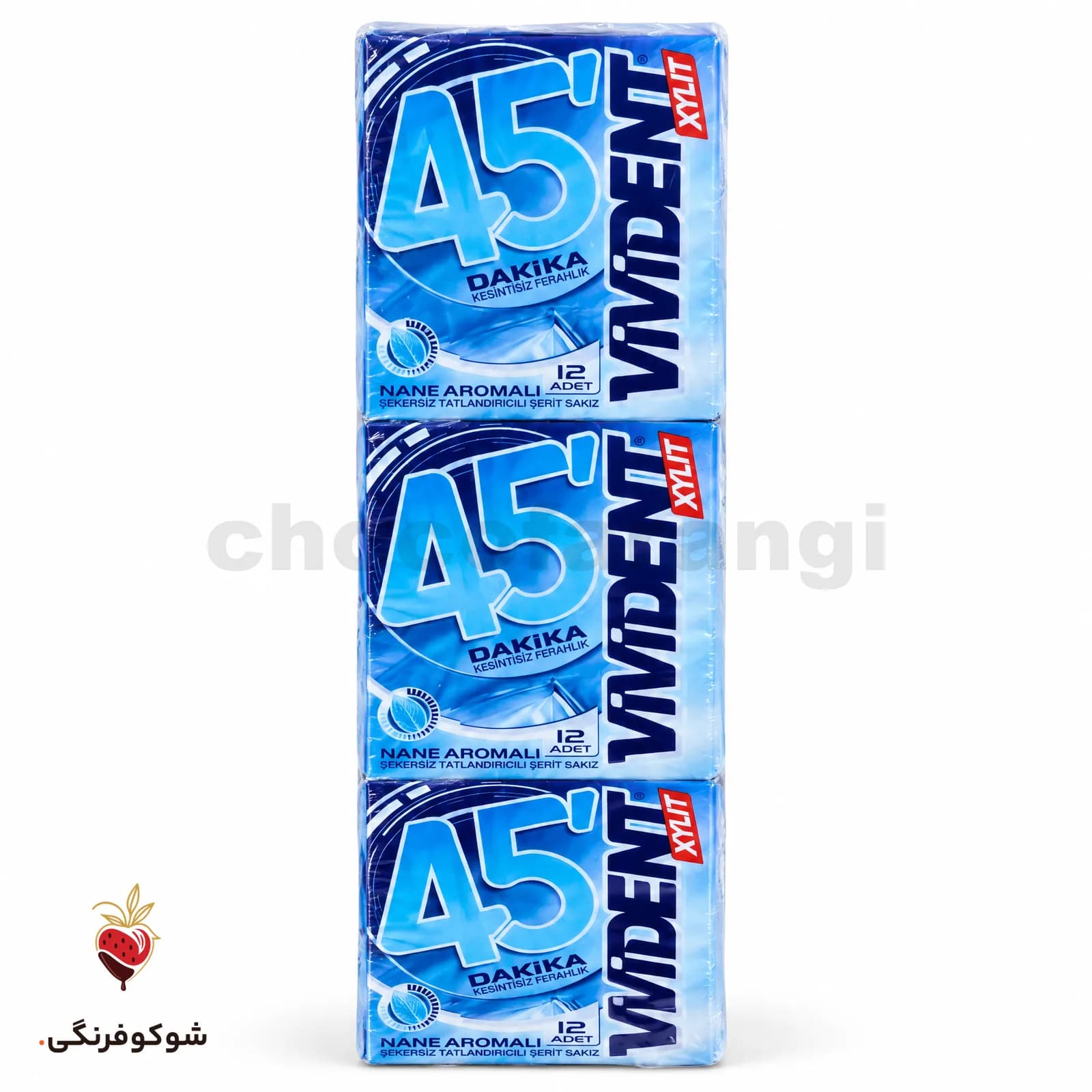 آدامس استورمینگ نعنا ویویدنت — بسته ۱۸ عددی — شوکوفرنگی