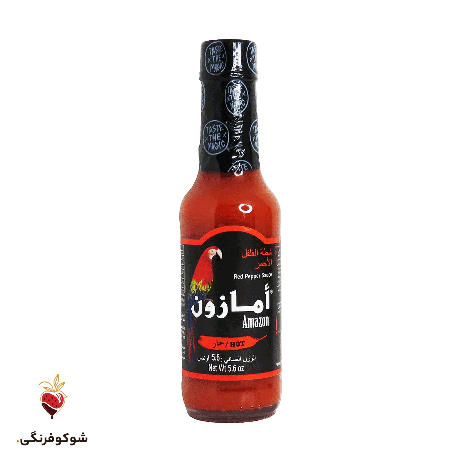 سس فلفل قرمز تند آمازون ۱۷۰ میلی‌لیتری — شوکوفرنگی