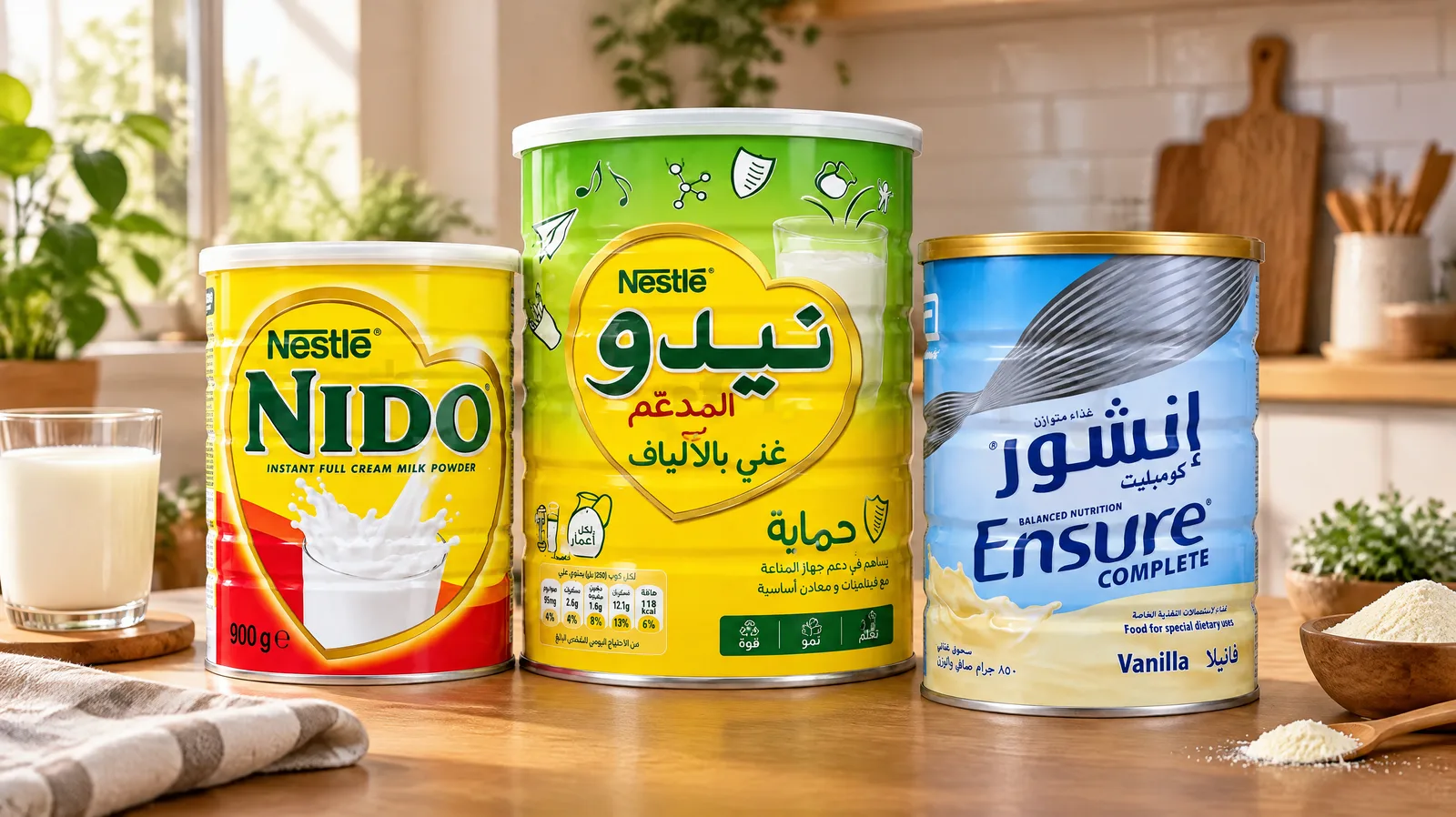 بهترین شیر خشک بزرگسال کدام است؟ نیدو یا انشور — شوکوفرنگی