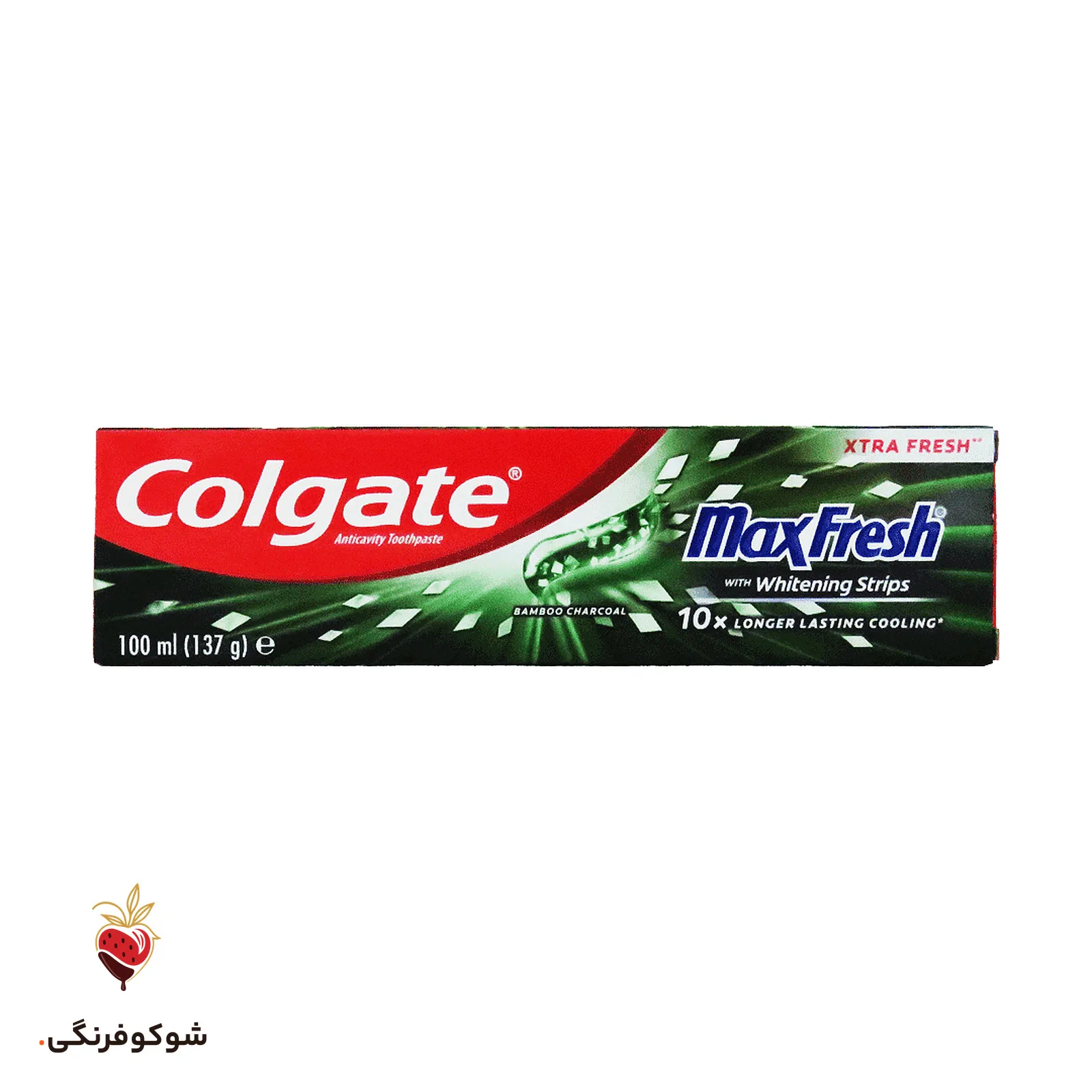 خمیر دندان کلگیت مکس فرش زغال بامبو ۱۰۰ میلی‌لیتری — شوکوفرنگی