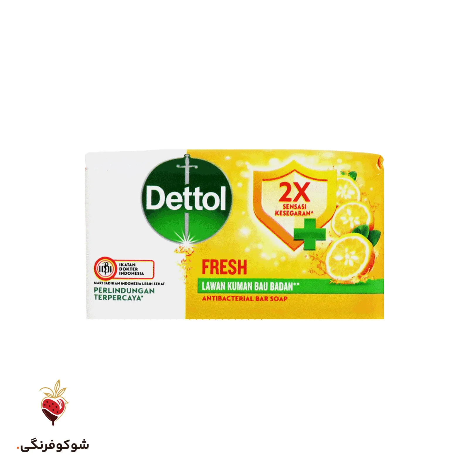 صابون دتول فرش لیمو ۶۰ گرمی — شوکوفرنگی