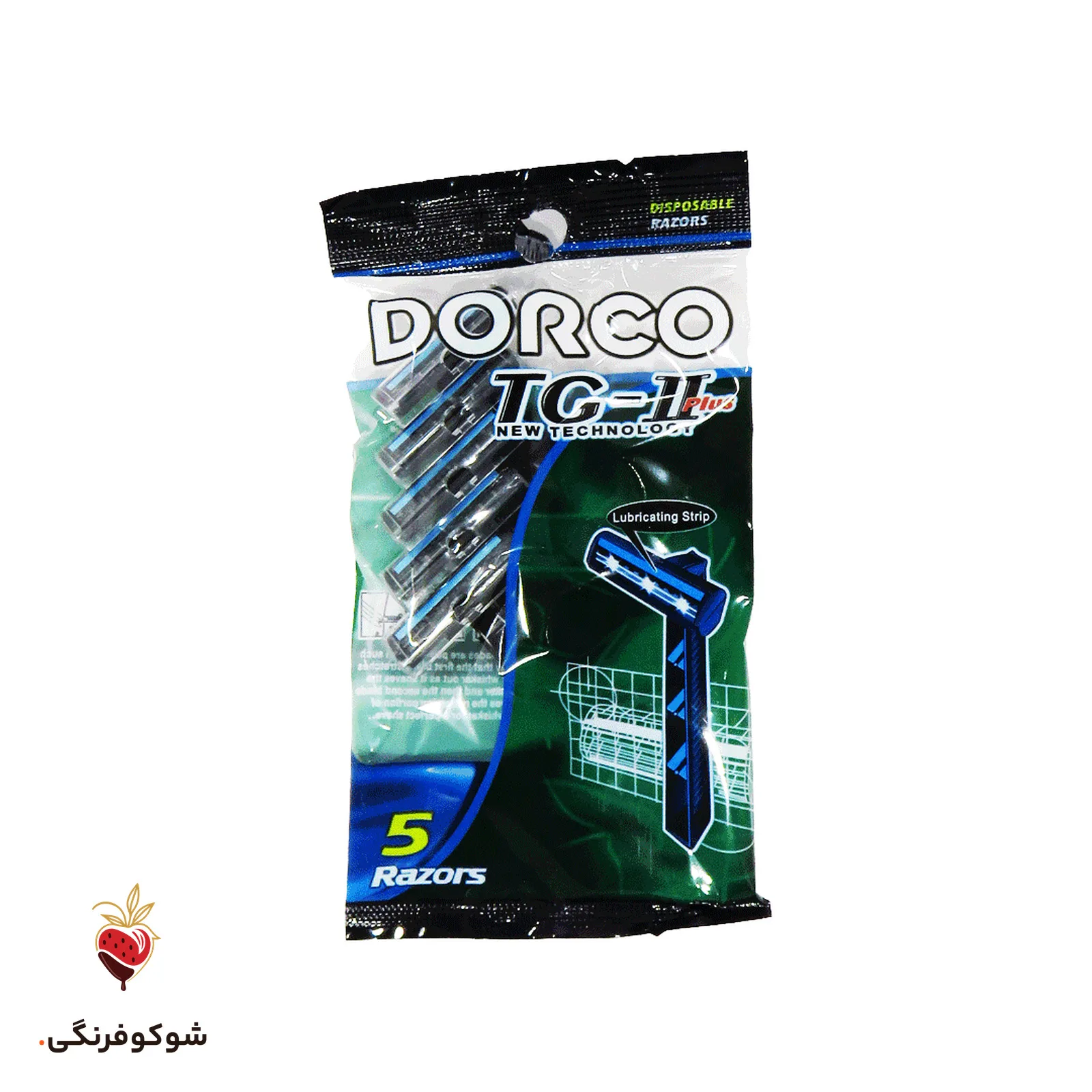 تیغ اصلاح یکبار مصرف دورکو TG-II Plus ۵ عددی — شوکوفرنگی