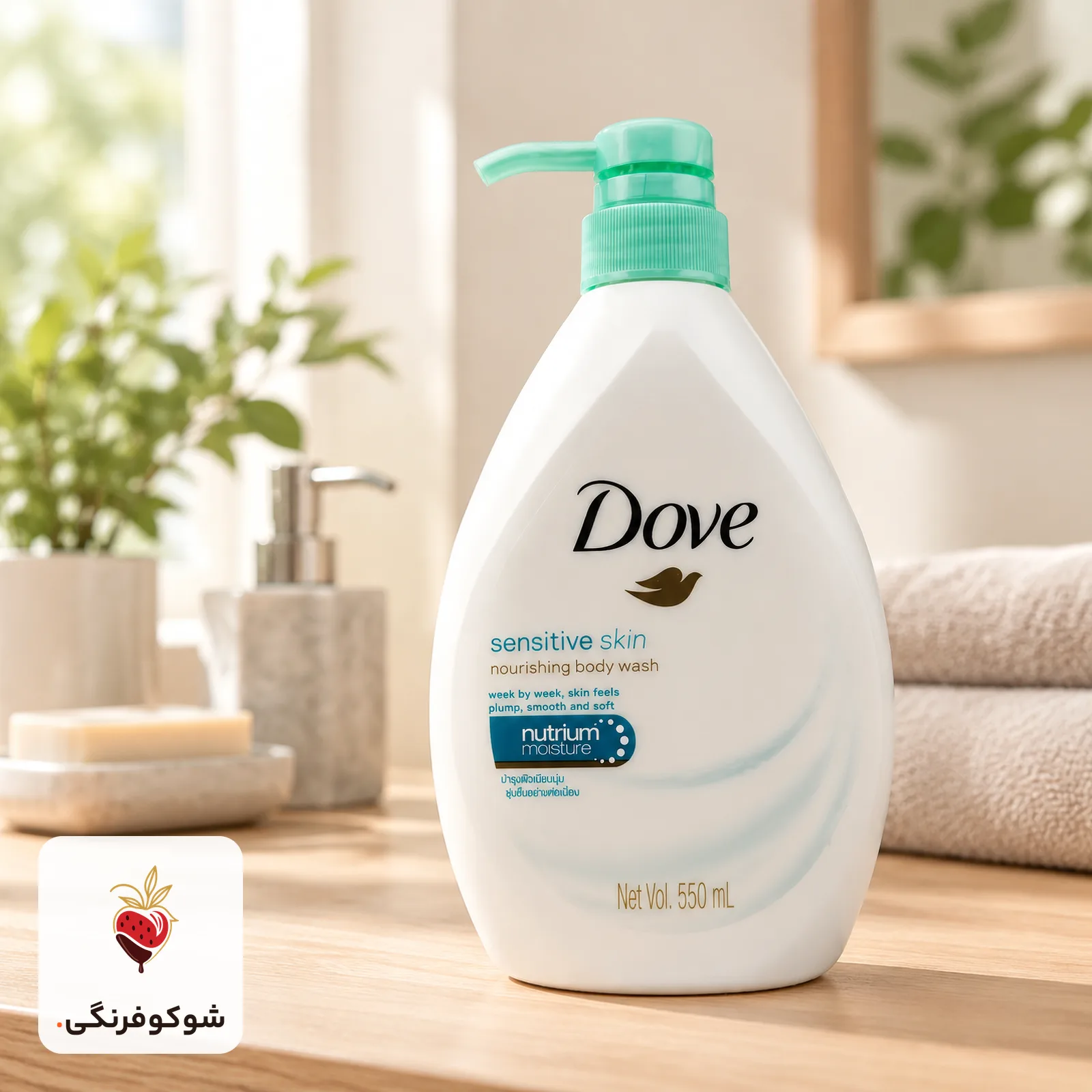 شامپو بدن داو سنستیو 550 میل — شوکوفرنگی