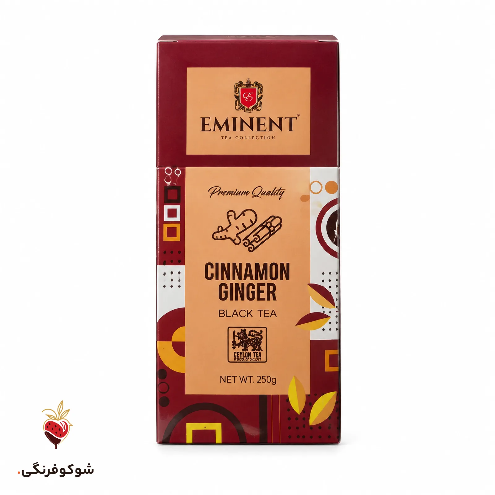 چای سیاه دارچین و زنجبیل امیننت ۲۵۰ گرمی — شوکوفرنگی