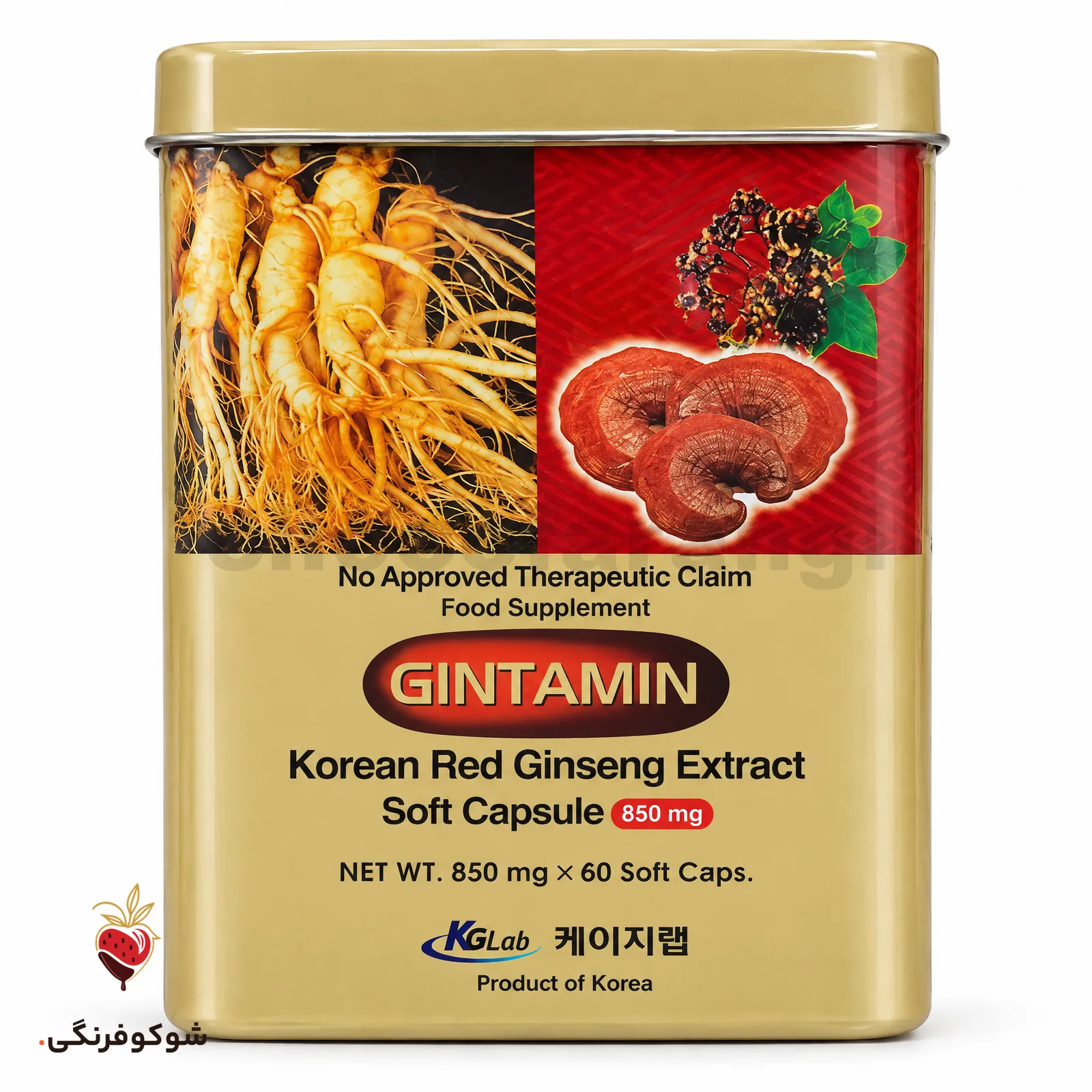 قرص جینسینگ 60 عددی — شوکوفرنگی