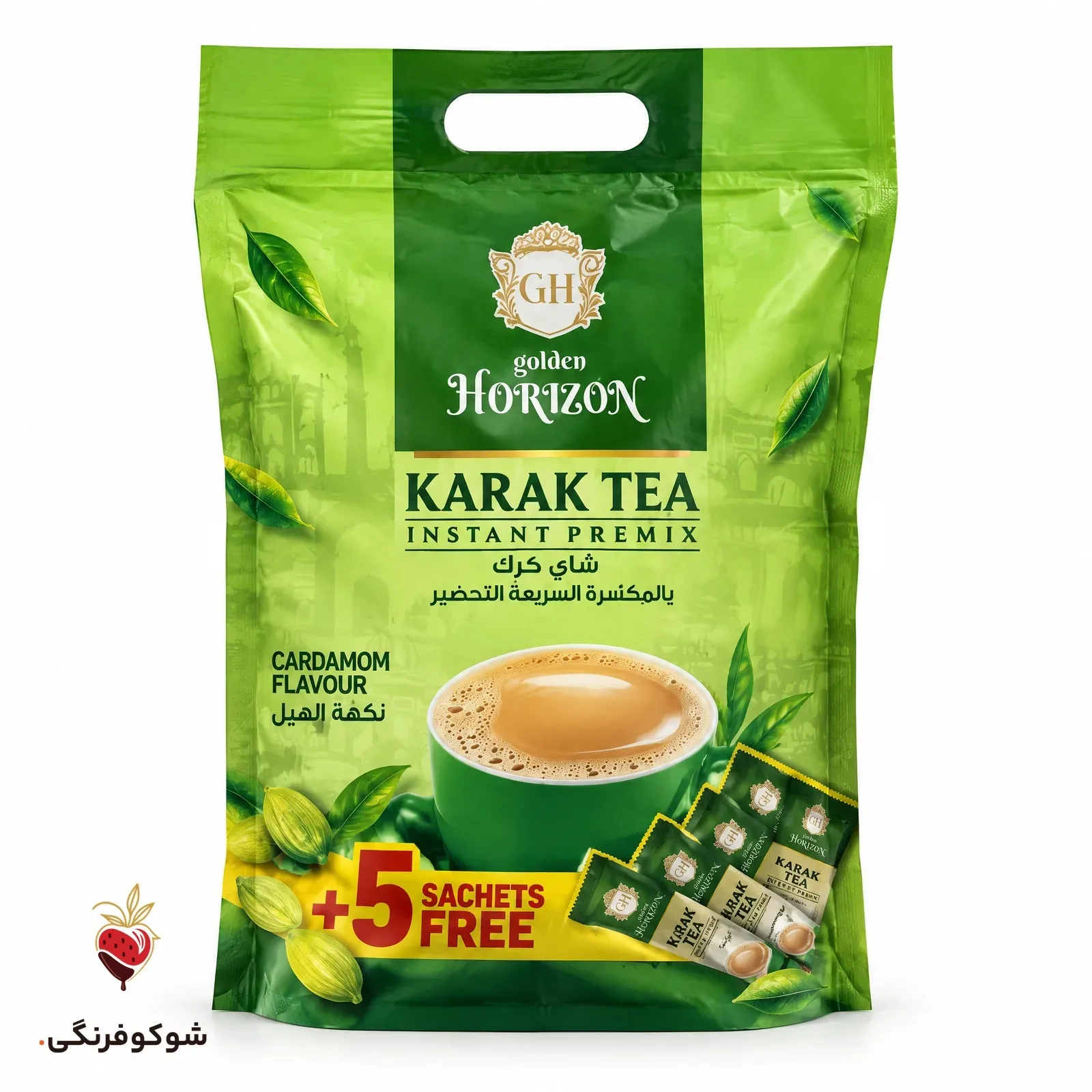 چای کرک گلدن هورایزن هل ۲۵ ساشه — شوکوفرنگی