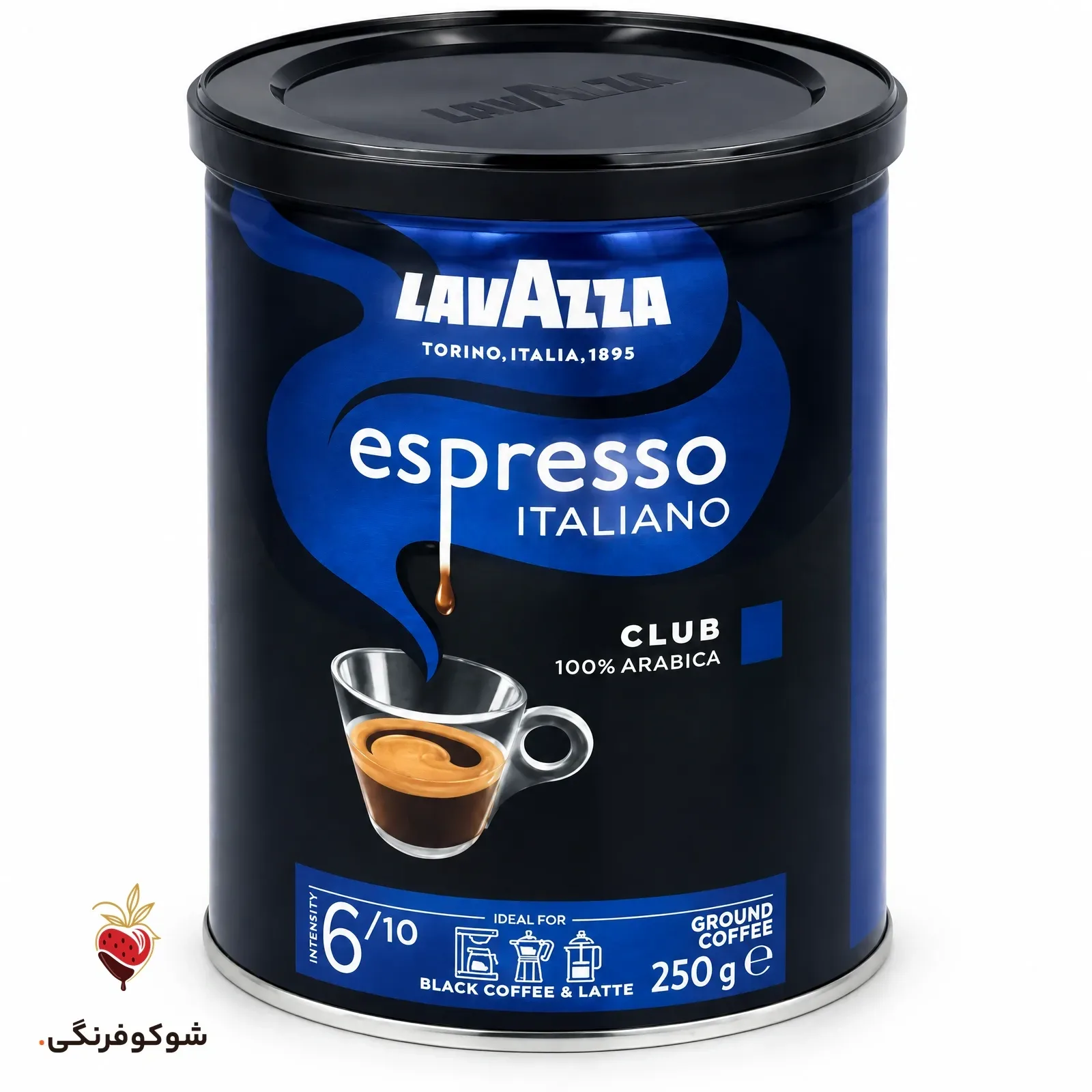 قهوه لاوازا کلاب قوطی Club (۲۵۰ گرمی) — شوکوفرنگی