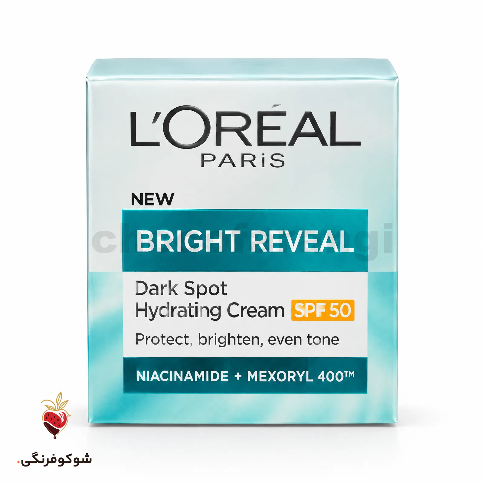 کرم آبرسان و ضد لک لورال LOreal Bright Reveal حجم 50 میلی لیتر — شوکوفرنگی