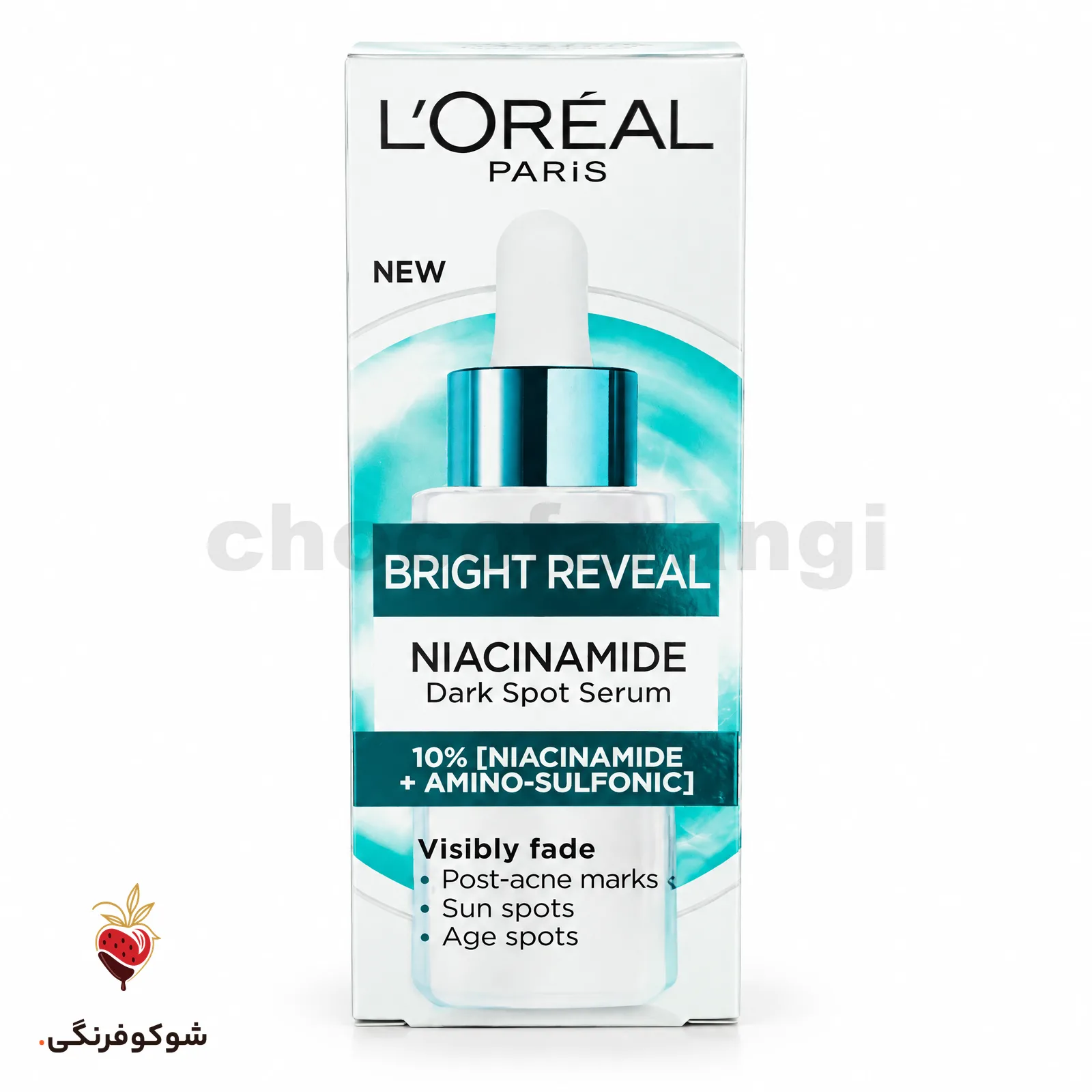 سرم ضد لک نیاسین آمید لورال LOreal Bright Reveal حجم 30 میلی لیتر — شوکوفرنگی