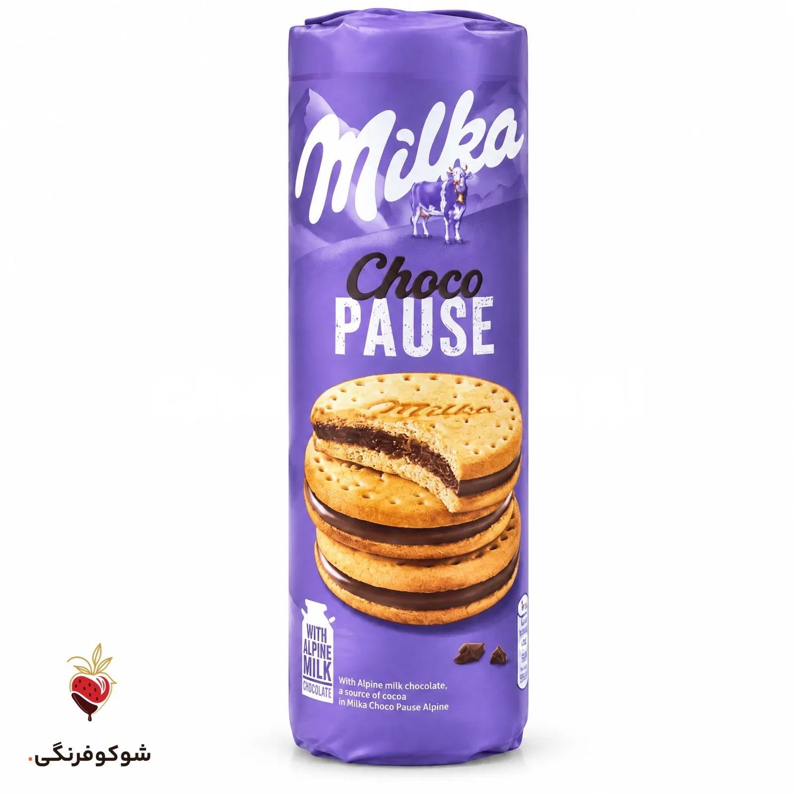بیسکویت میلکا چاکو پاوزه ۲۶۰ گرمی — شوکوفرنگی