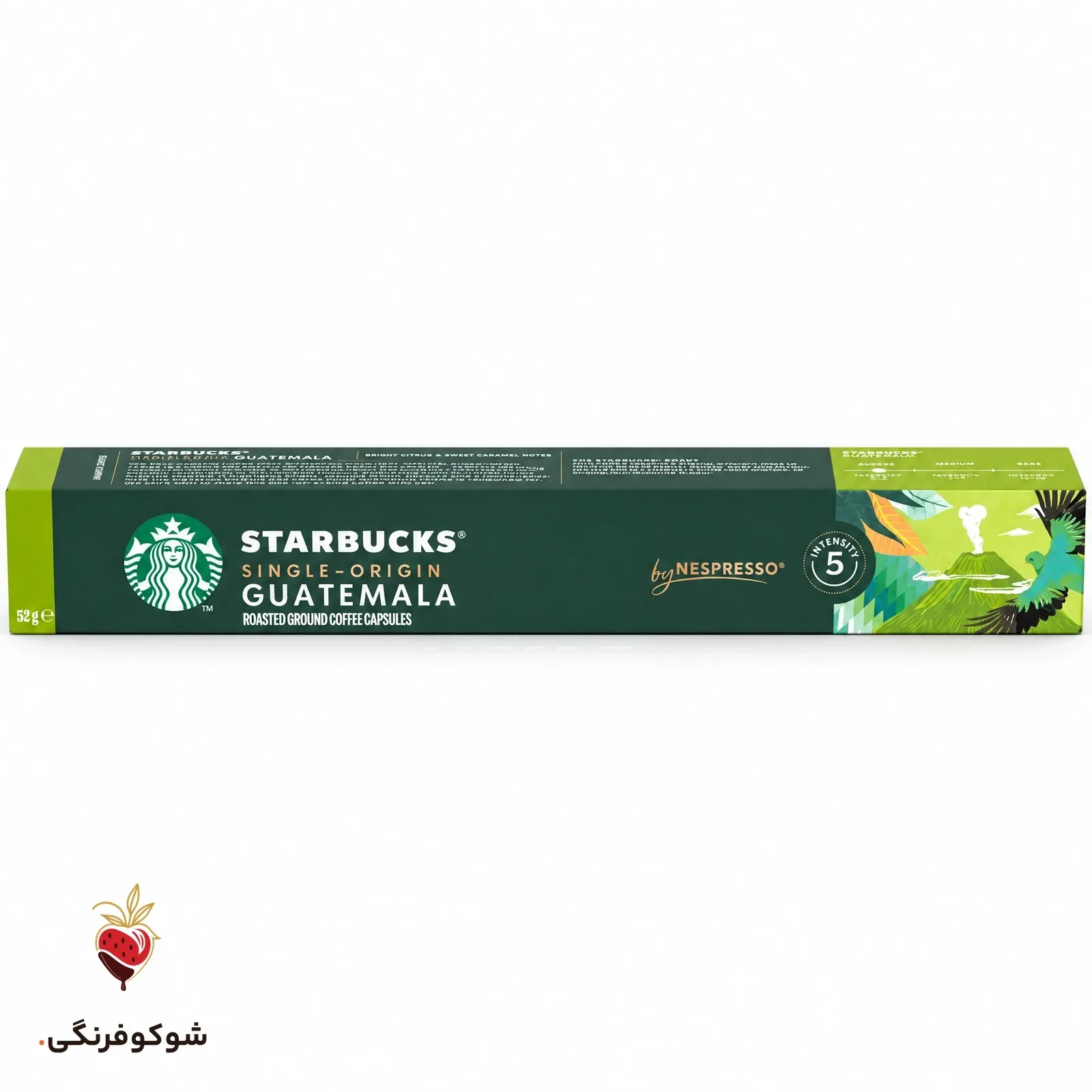 کپسول قهوه استارباکس ۱۰ عددی مدل Starbucks Single-Origin Guatemala — شوکوفرنگی