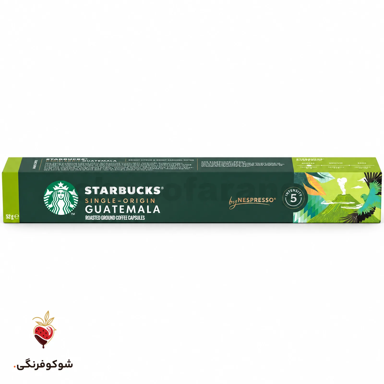 کپسول قهوه استارباکس ۱۰ عددی مدل Starbucks Single-Origin Guatemala — شوکوفرنگی