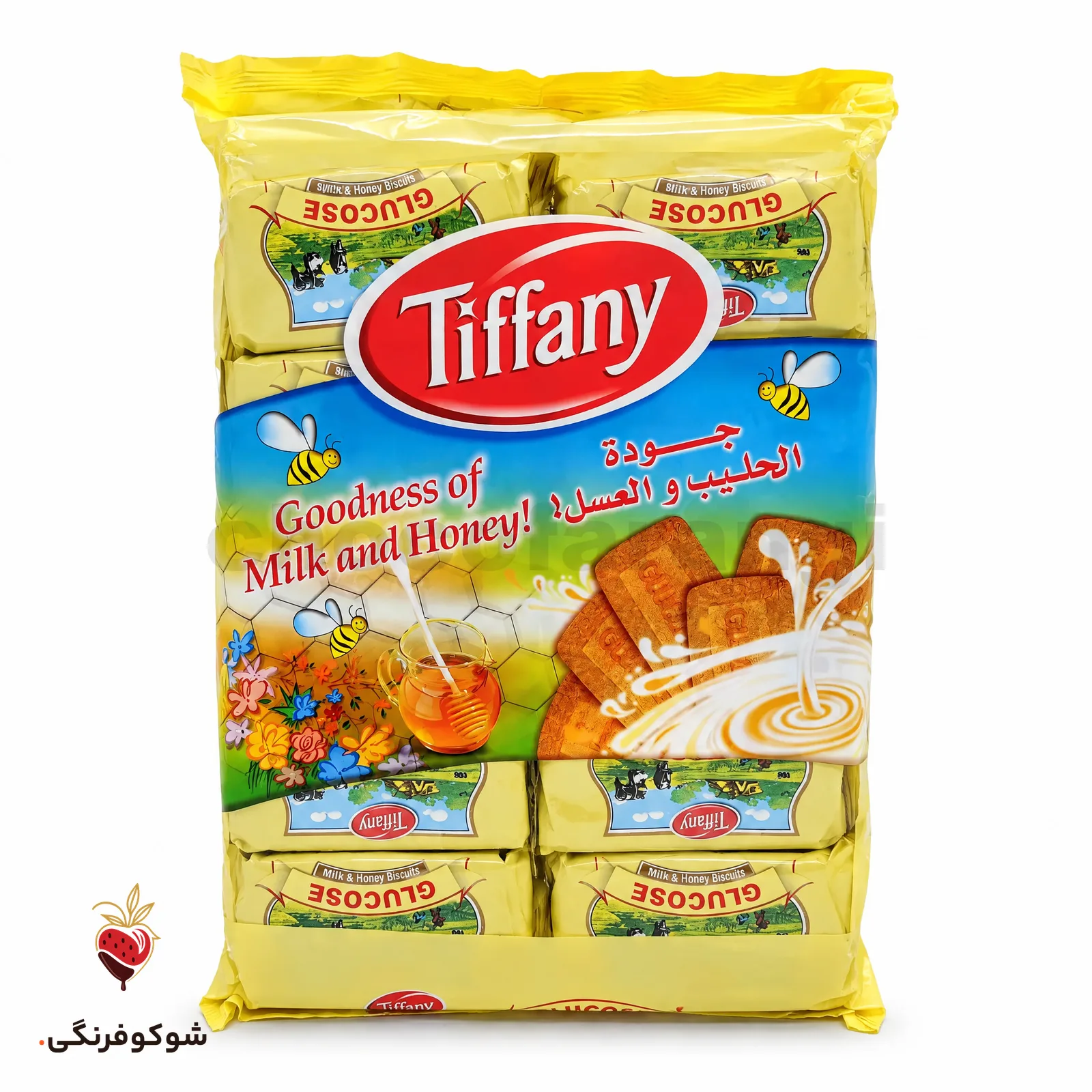 بسکوییت تیفانی اوری دی ده تایی شیر عسل 400 گرم — شوکوفرنگی