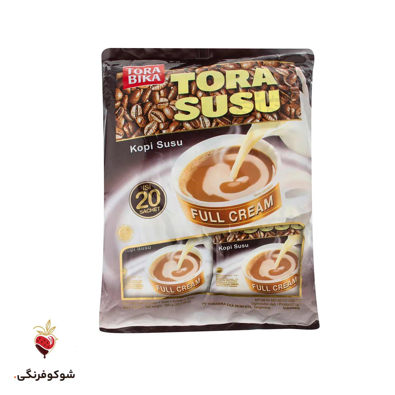 کافی میکس تورابیکا سوسو ۲۰ عددی ۵۶۰ گرمی — شوکوفرنگی