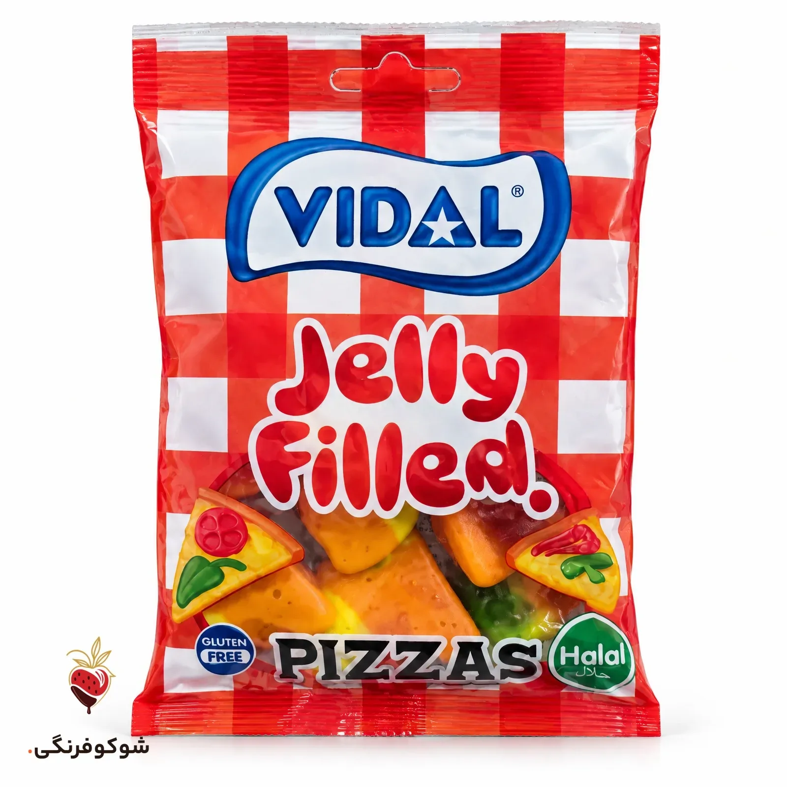پاستیل پیتزایی ویدال 90 گرمی — شوکوفرنگی