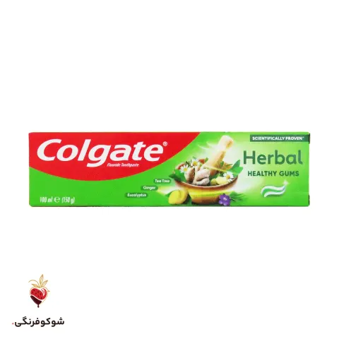 خمیر دندان کلگیت هربال درخت چای، زنجبیل و اکالیپتوس ۱۰۰ میلی‌لیتری — شوکوفرنگی