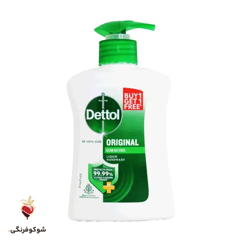 مایع دستشویی دتول اورجینال ۲۱۰ میلی‌لیتری — شوکوفرنگی