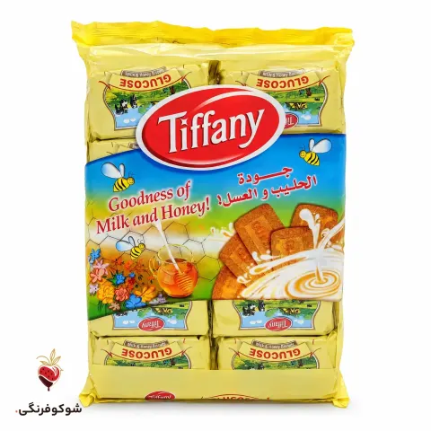 بسکوییت تیفانی اوری دی ده تایی شیر عسل 400 گرم — شوکوفرنگی