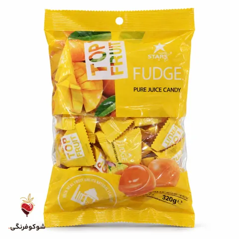 تافی میوه‌ای استارز تاپ فروت انبه ۳۲۰ گرمی — شوکوفرنگی