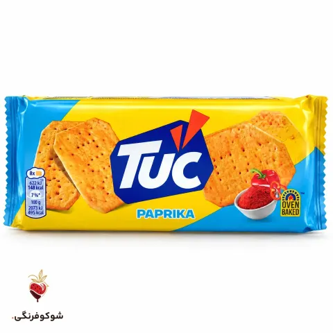کراکر پاپریکا توک ۱۰۰ گرمی — شوکوفرنگی